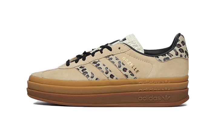 adidas Gazelle Bold Cream Black Leopard (W)