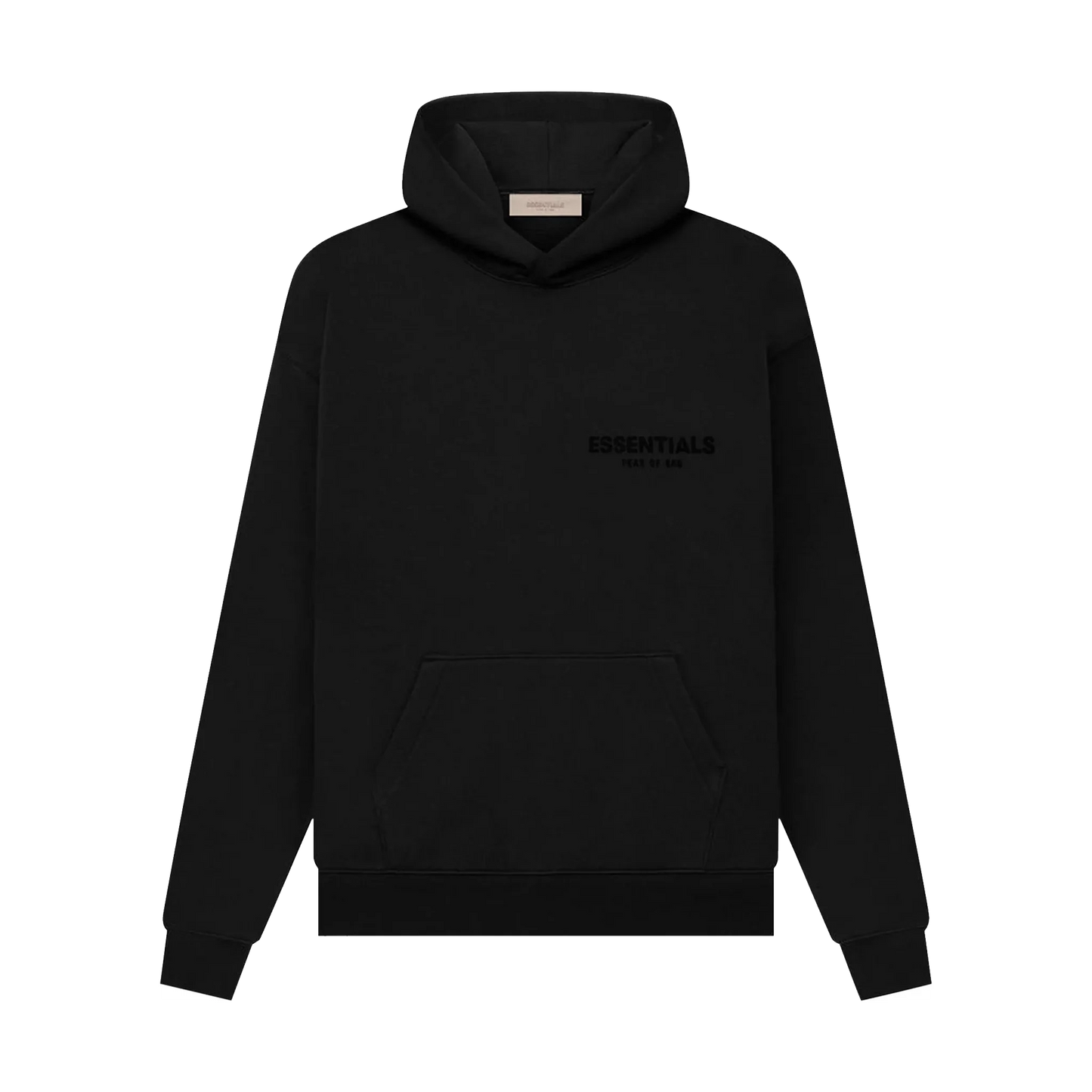Fear of God Essentials Hoodie Stretch Limo/Black (FW22)