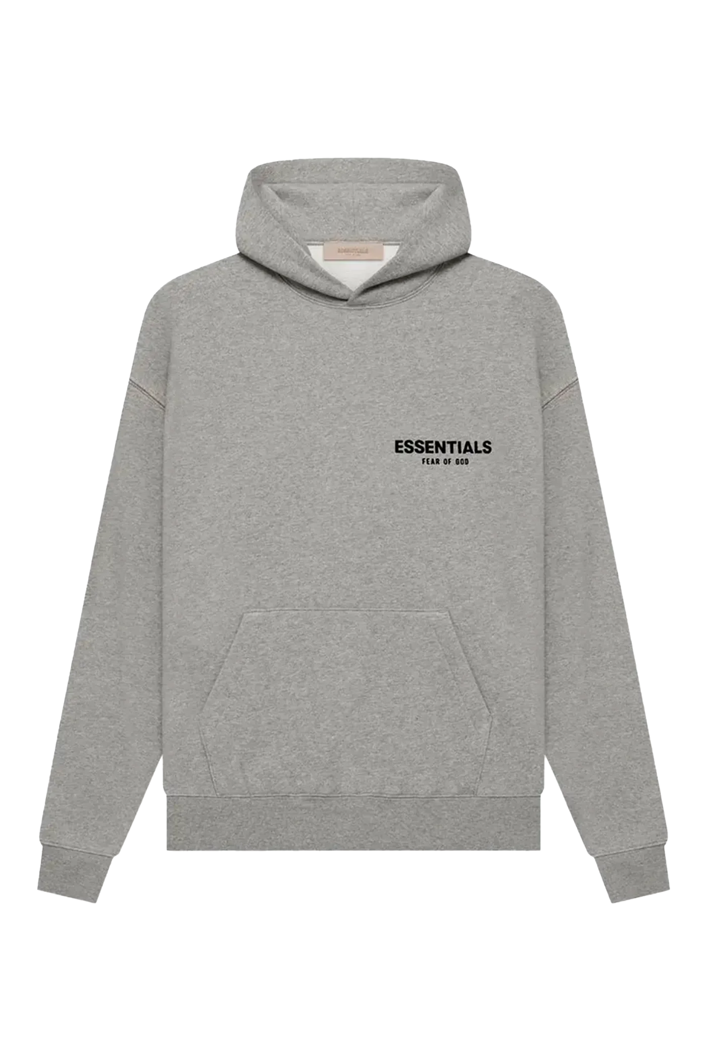 Fear of God Essentials Hoodie Dark Oatmeal (FW22)