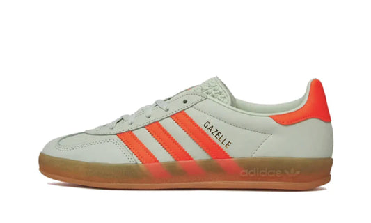 adidas Gazelle Indoor Linen Green Solar Orange Gum