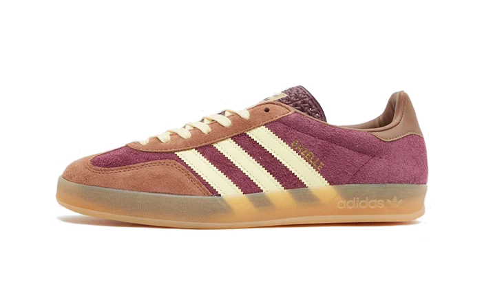 adidas Gazelle Indoor Maroon Almost Yellow