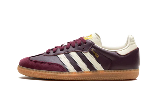 adidas Samba OG Maroon Gold Metallic (W)